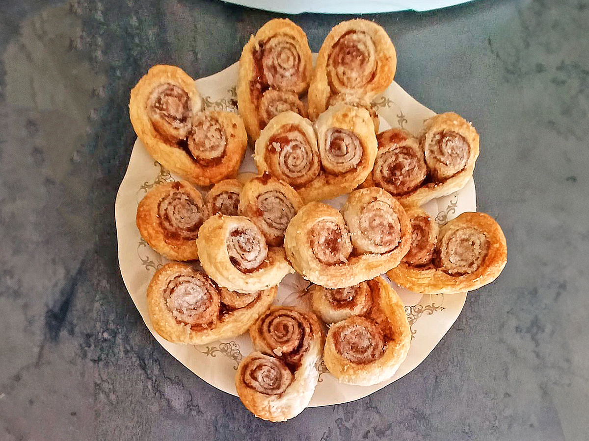 Feuilletés au cacao à la friteuse à air