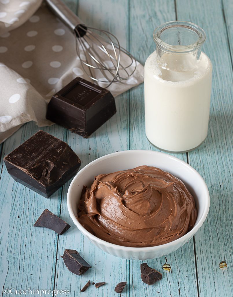 ganache montée au chocolat