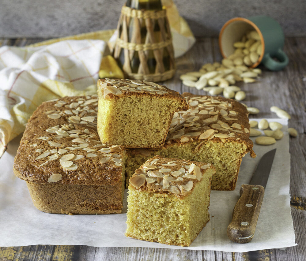 Gâteau aux amandes et à l&rsquo;huile d&rsquo;olive