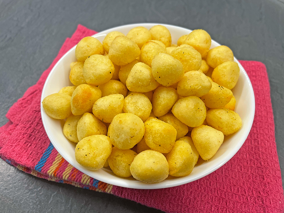 Gnocchis frits dans une friteuse à air