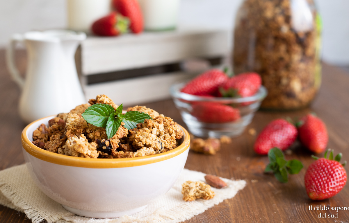 Granola au miel sans sucre