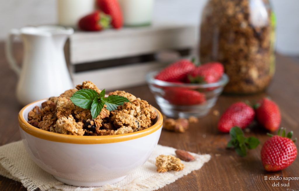 granola sans sucre faite maison