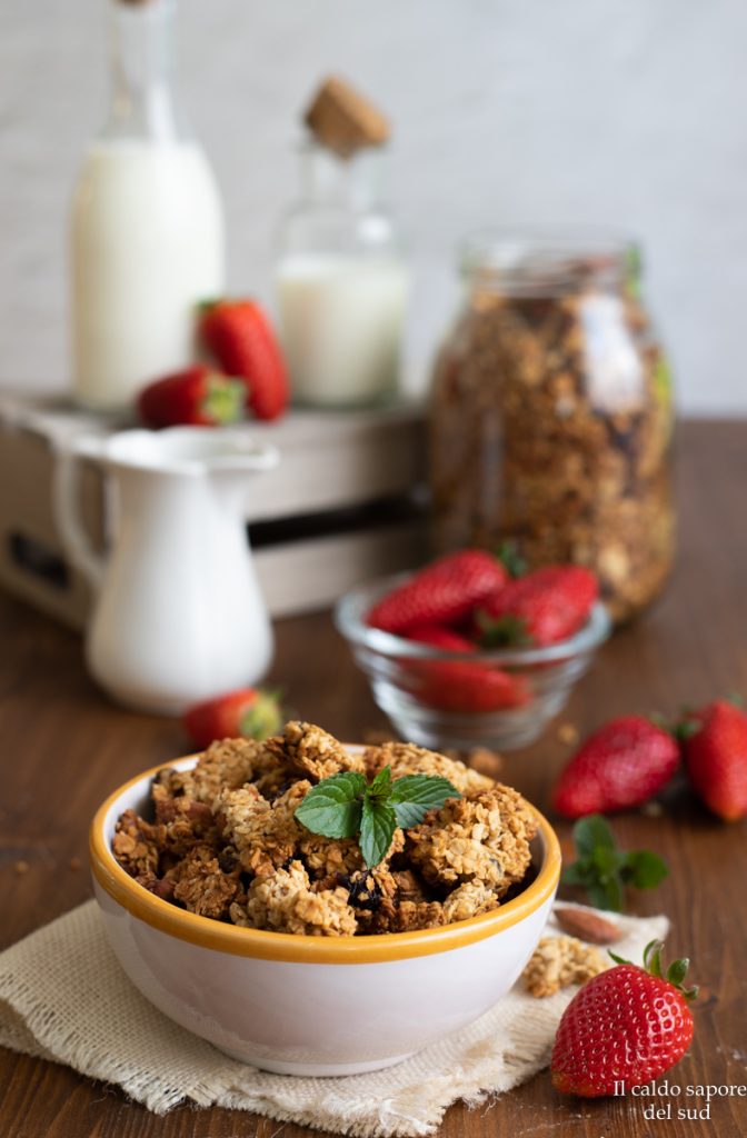 Granola maison au miel sans sucre