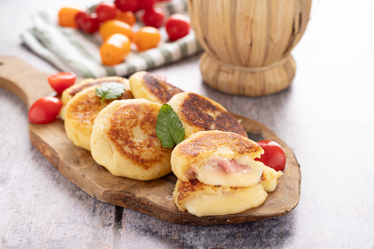 Medaillons de pommes de terre à la poêle