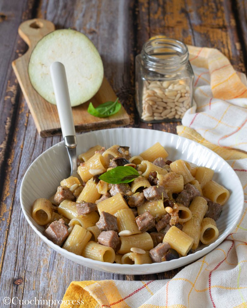 mezze maniche à la méditerranéenne