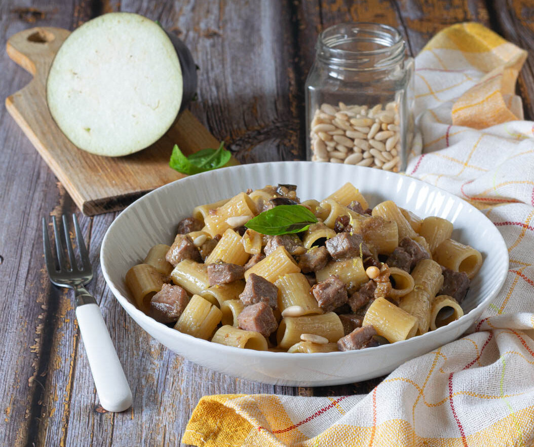 Mezze maniche à la méditerranéenne