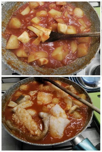 Morue à la ghiotta – recette de Catane