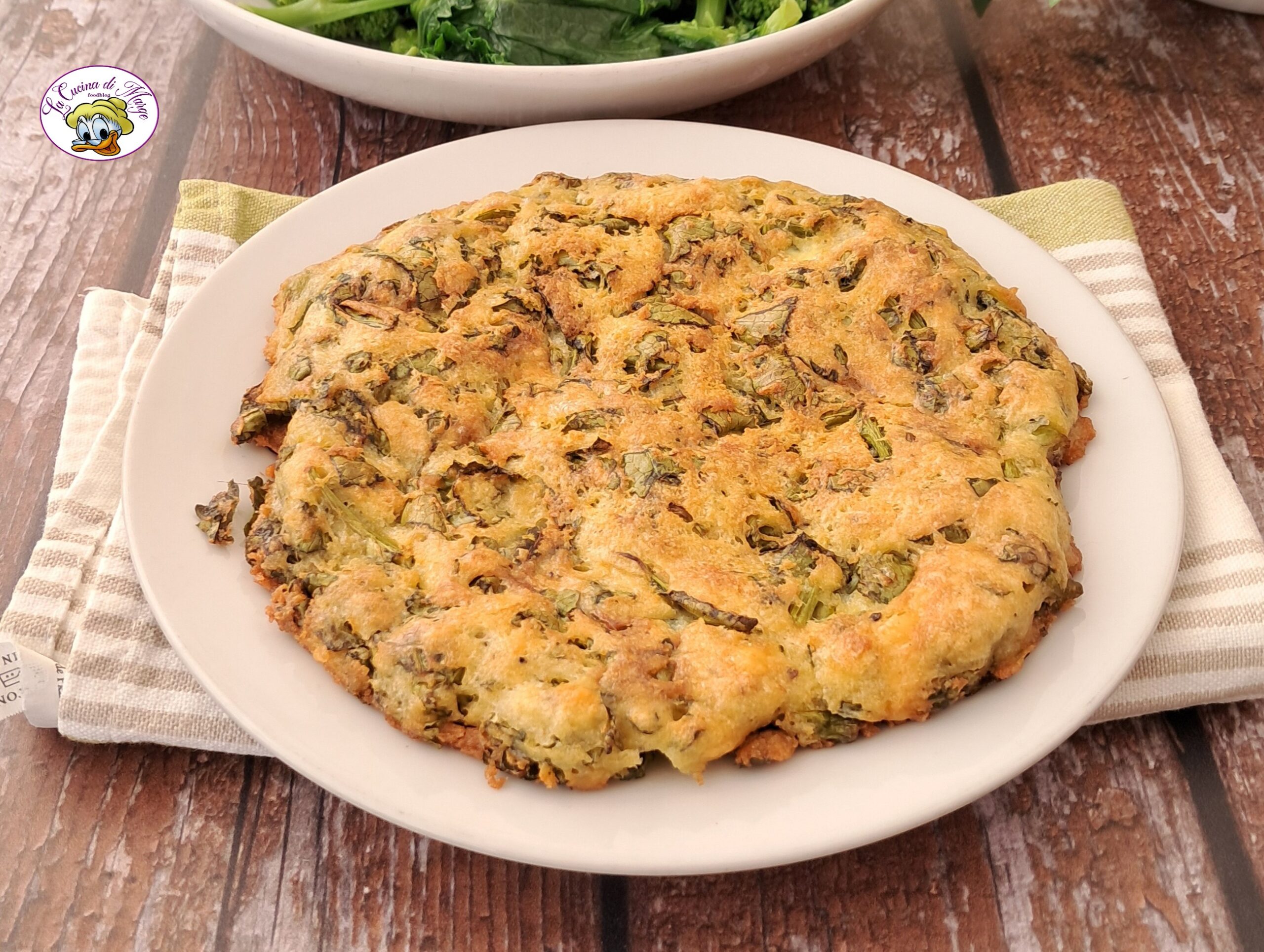 Frittata aux cimes de navet