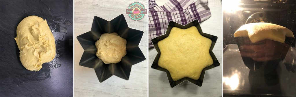 Pandoro classique à double pâte