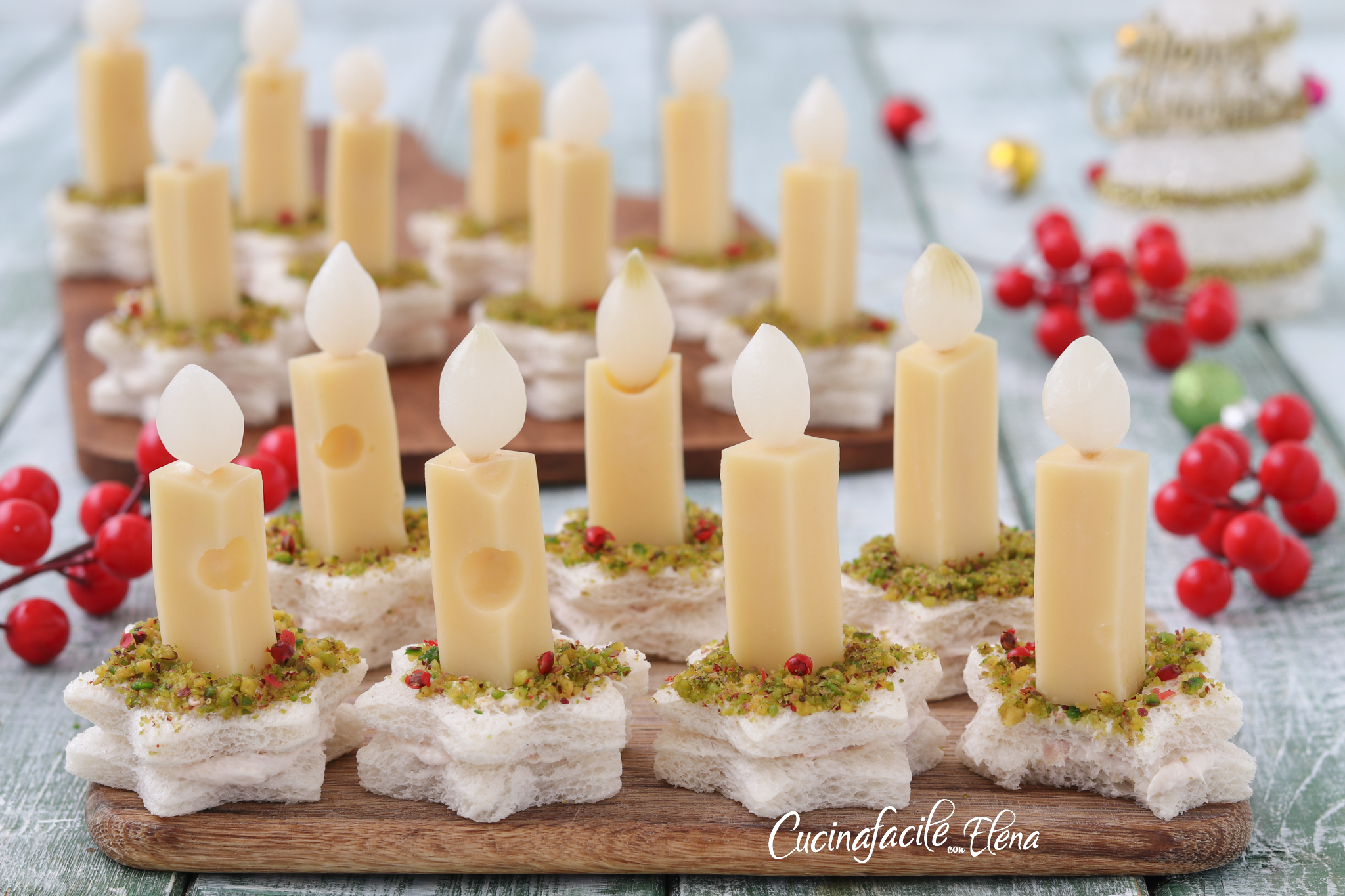 Petites tartines de Noël