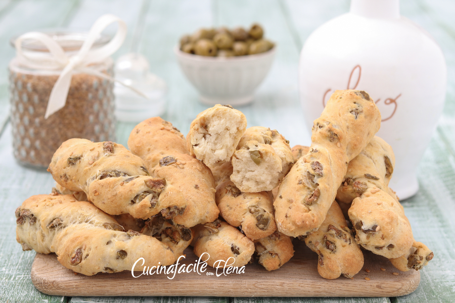 Petites tresses aux olives