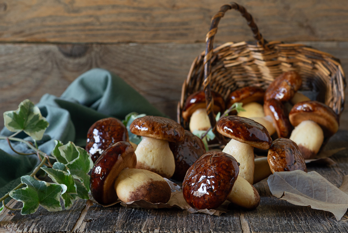 Petits champignons en pâte sablée