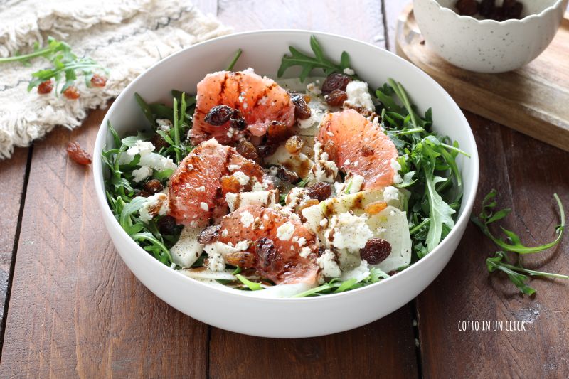 Salade de fenouil et pamplemousse