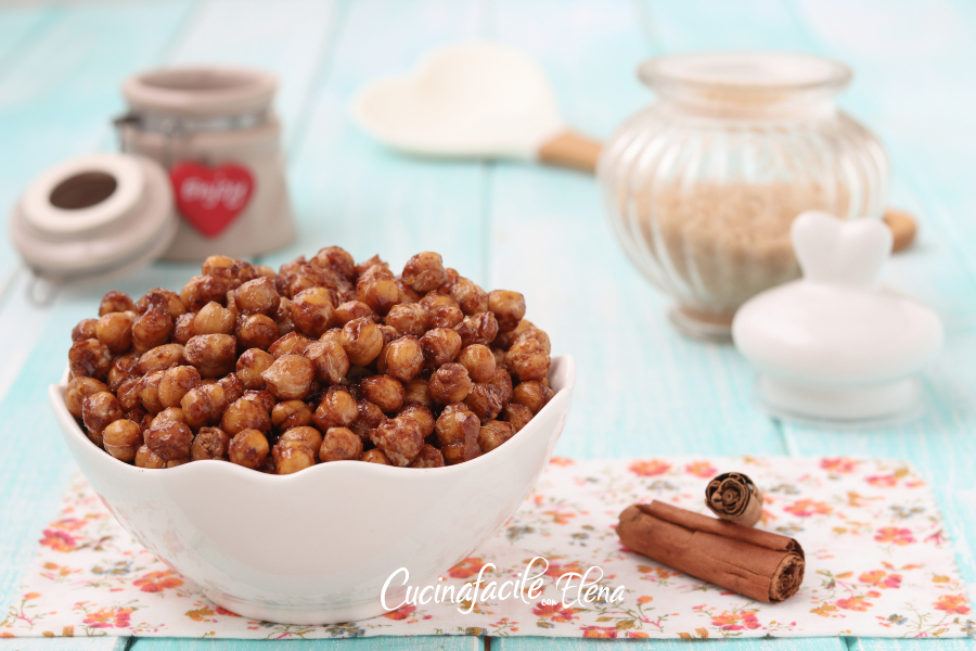 Pois chiches sucrés croquants