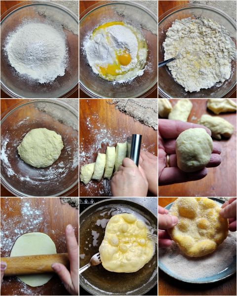 préparation des bunuelos mexicains