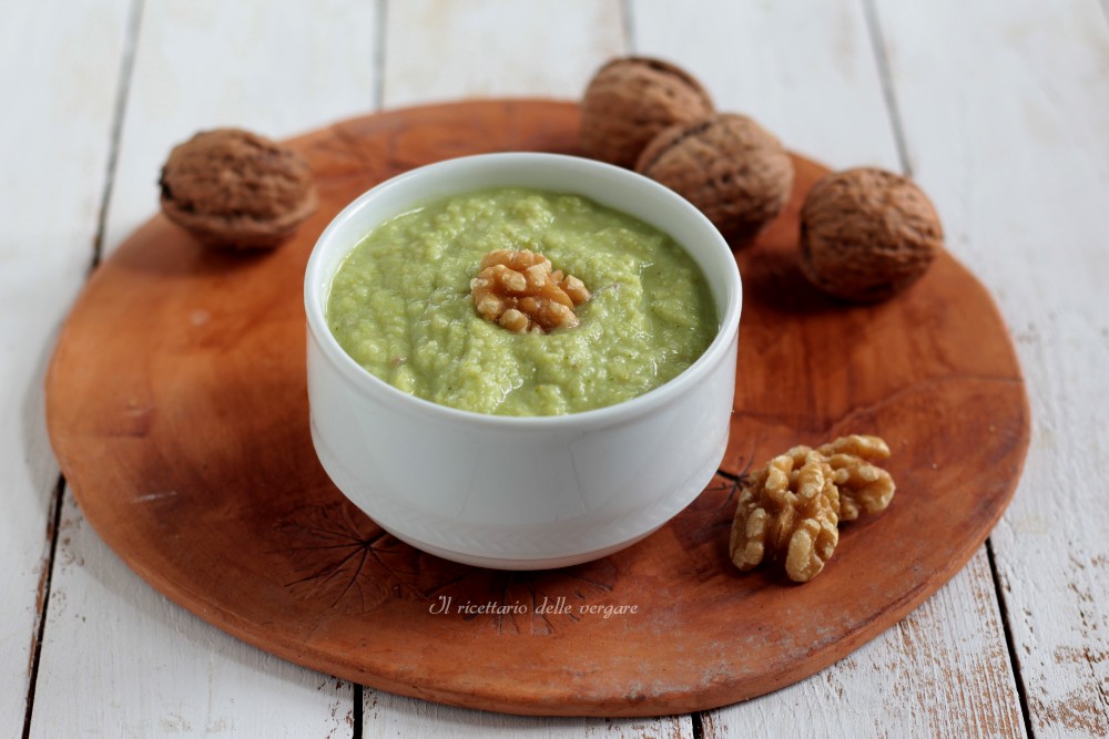 préparation-pesto-chou-fleur-noix-amandes