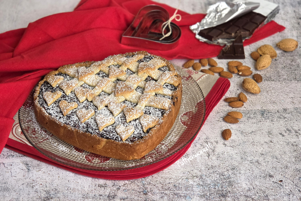 gâteau cœur pour la saint-valentin