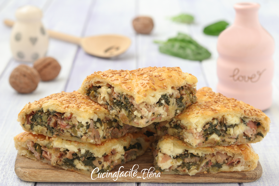 Rustique épinards et feta