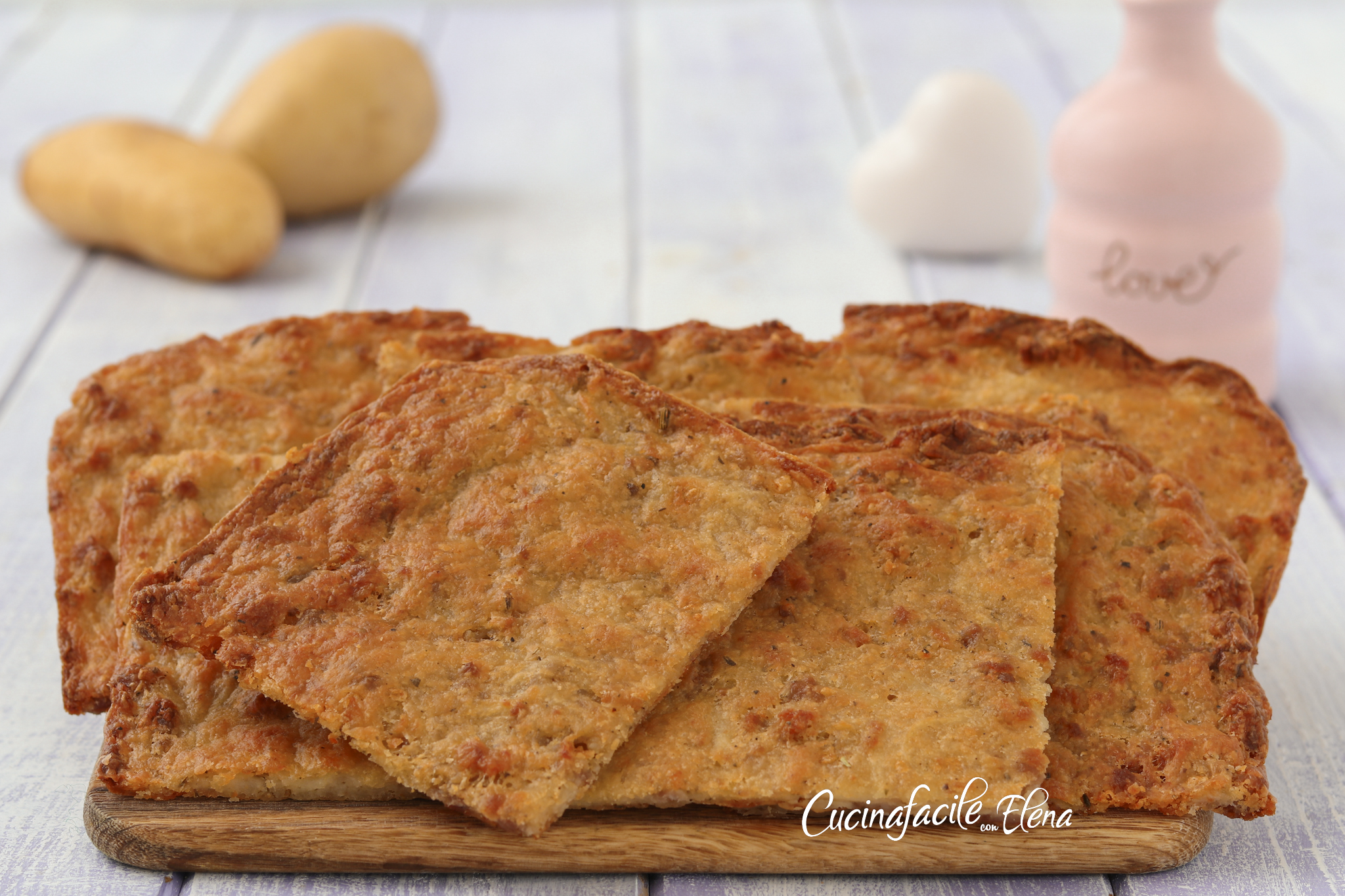 Schiacciata pommes de terre et saucisse