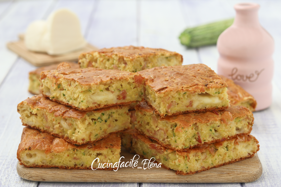 Tarte rustique aux courgettes