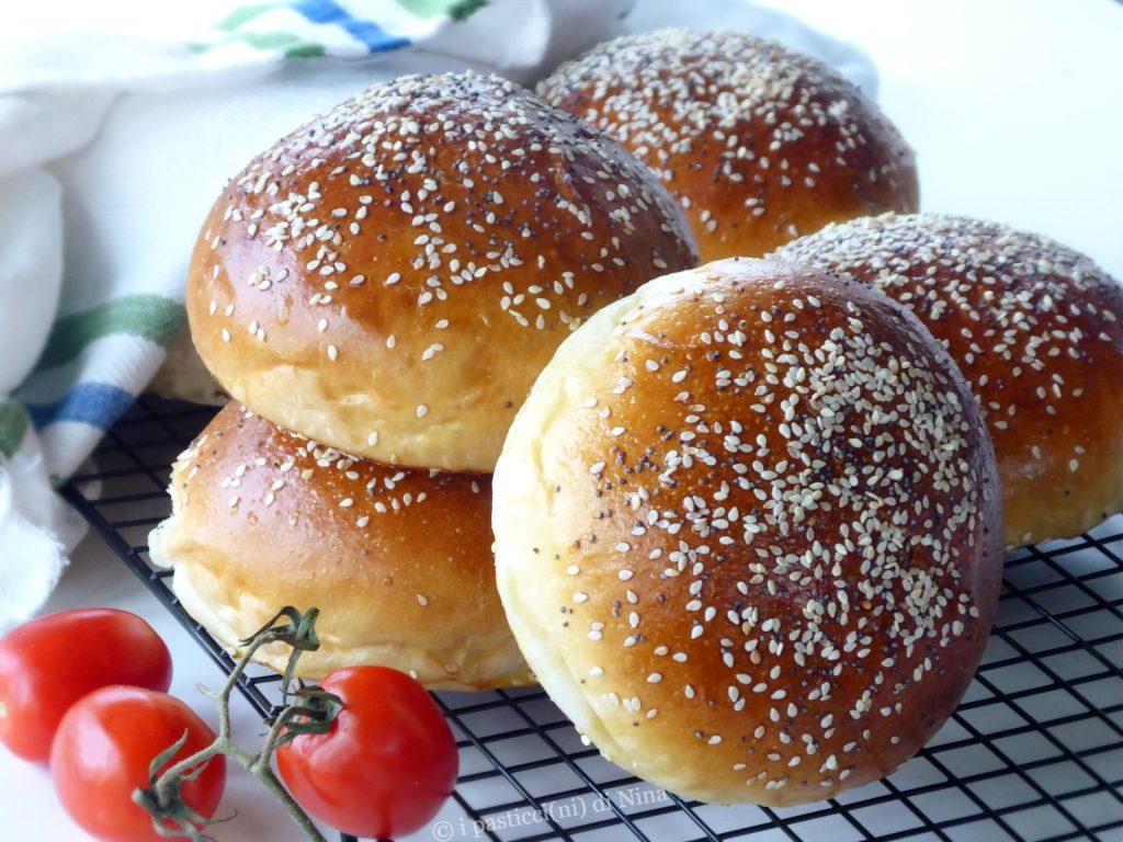 Recette burger buns pains à hamburger ultra moelleux i pasticcini di Nina
