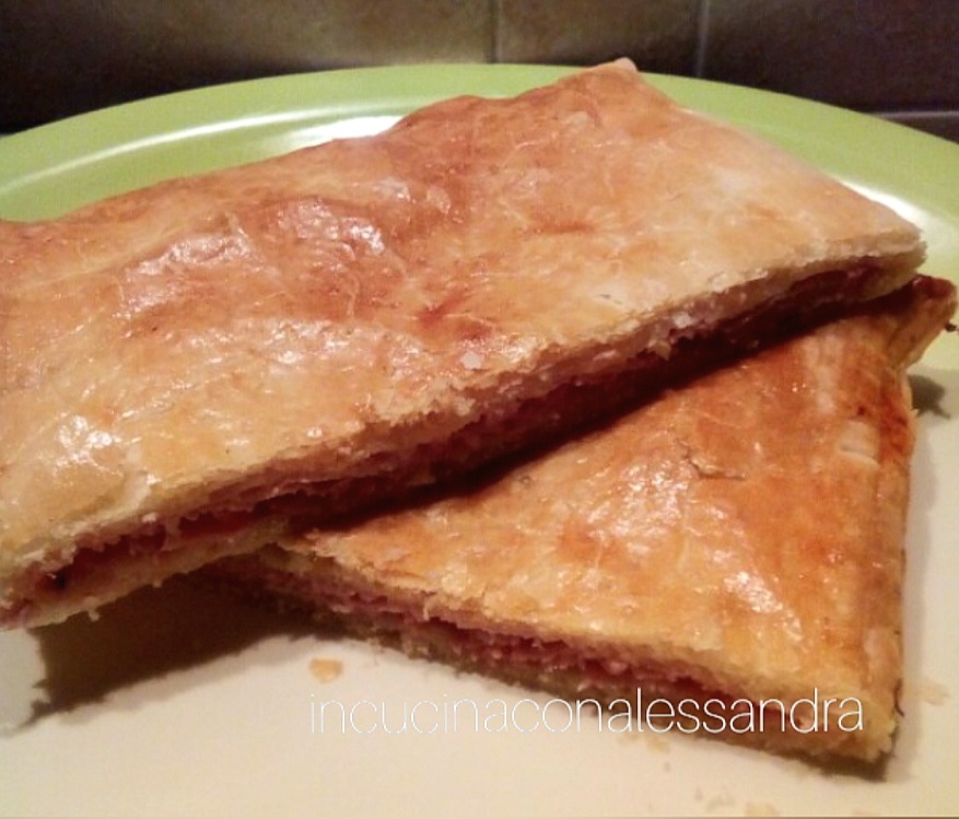 Valdostana toscane en pâte feuilletée