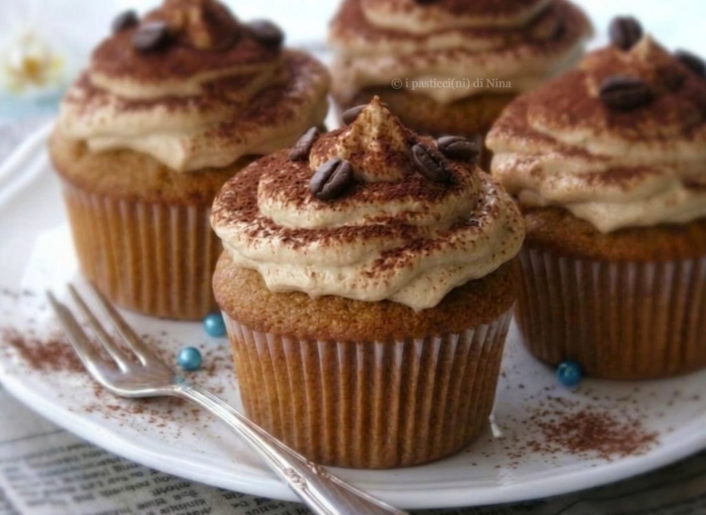Cupcake au café avec crème au mascarpone recette facile i pasticcini di Nina