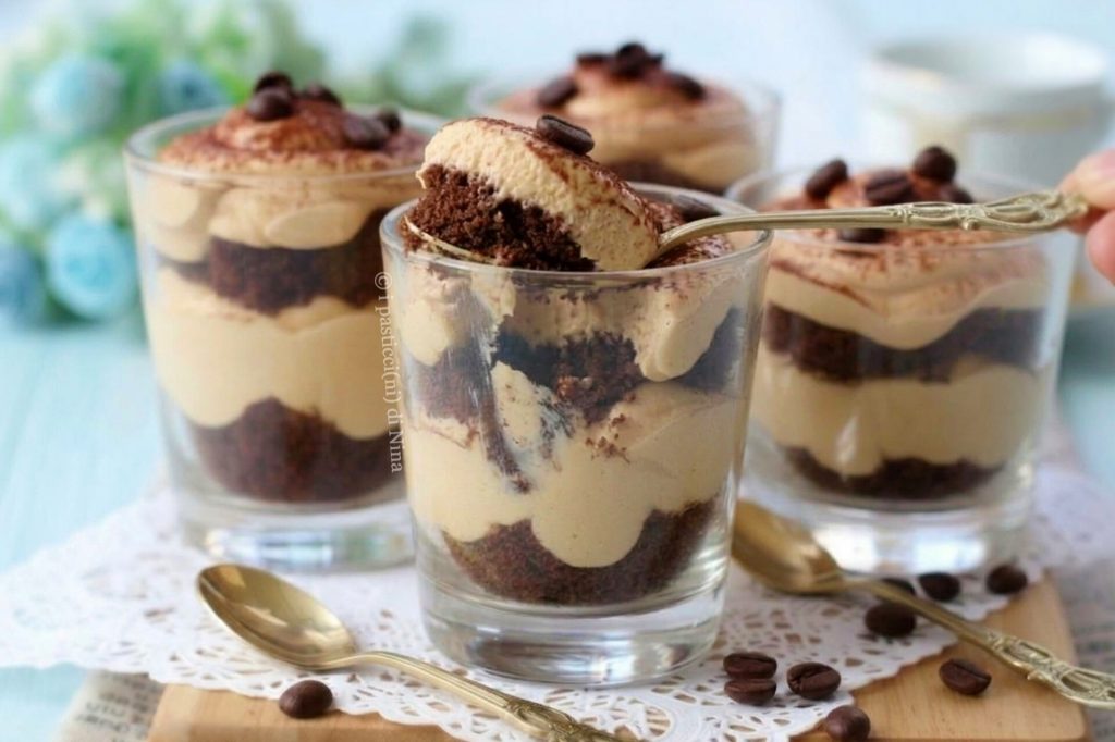 dessert à la cuillère avec crème au café i pasticcini di Nina