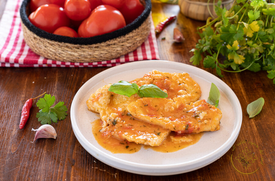 Poitrine de poulet aux tomates cerises
