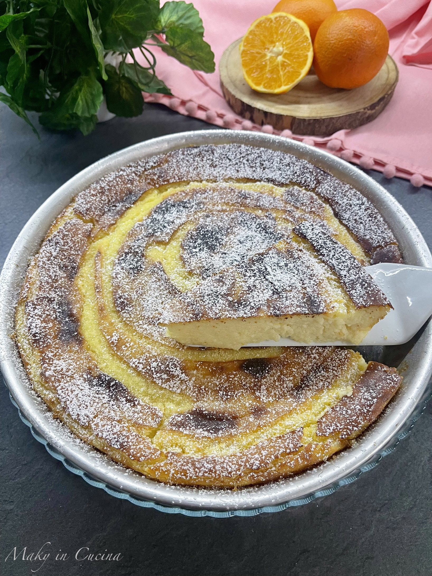 Migliaccio, gâteau de semoule