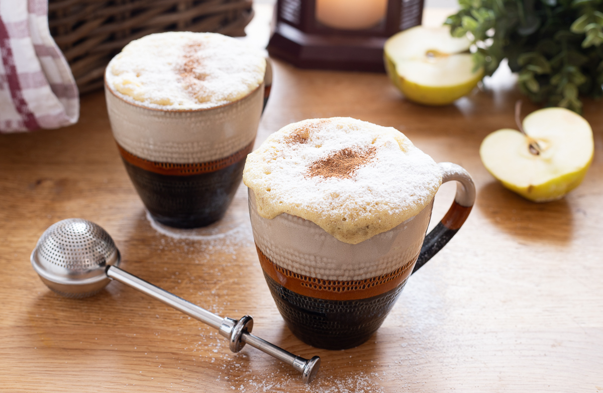 Mug cake aux pommes