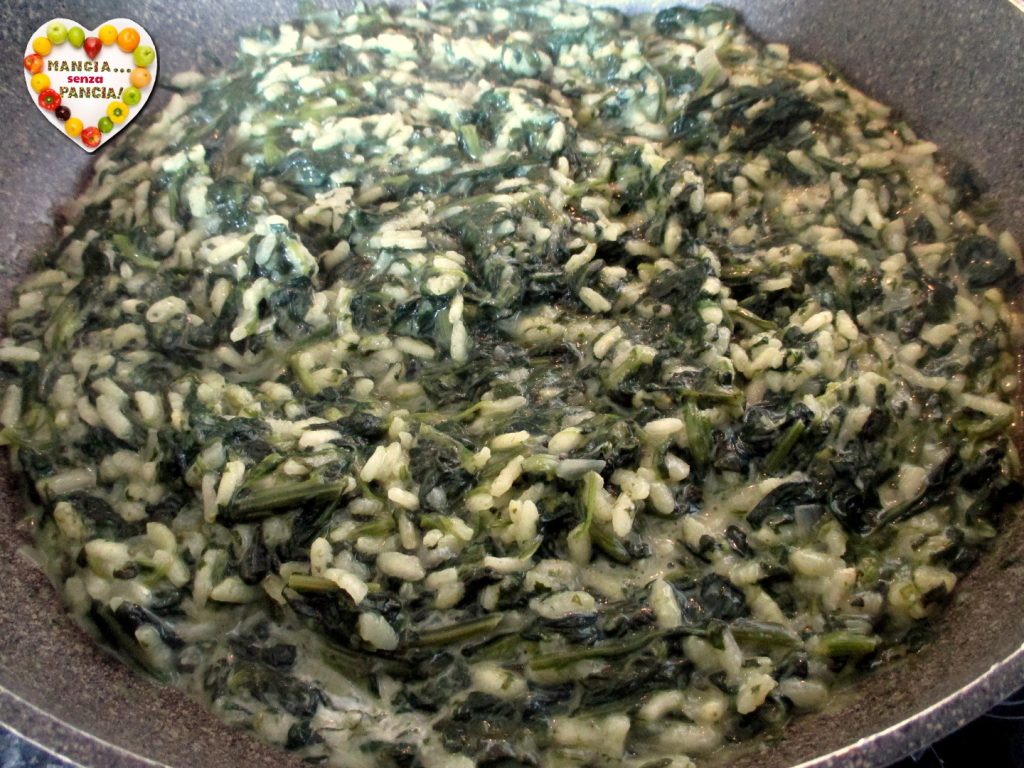 Risotto aux épinards crémeux, Mangia senza Pancia