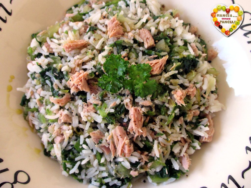 Riz scarole et thon, Mangia senza Pancia