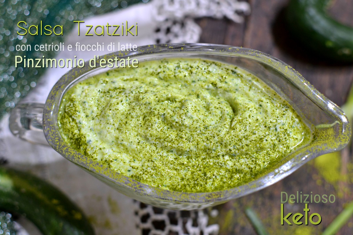 Sauce Tzatziki aux concombres et cottage cheese sans lactose : trempette d&rsquo;esté