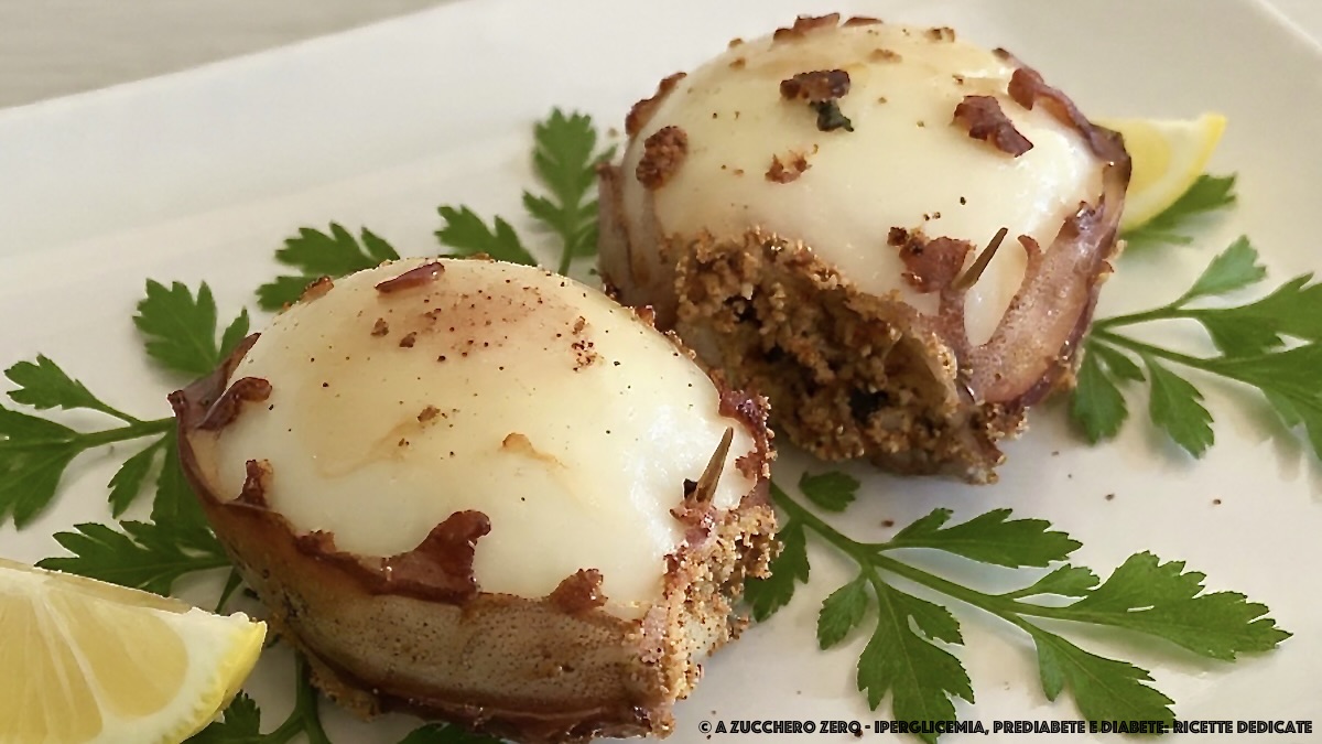 Seiches farcies à la sicilienne au four ou en sauce