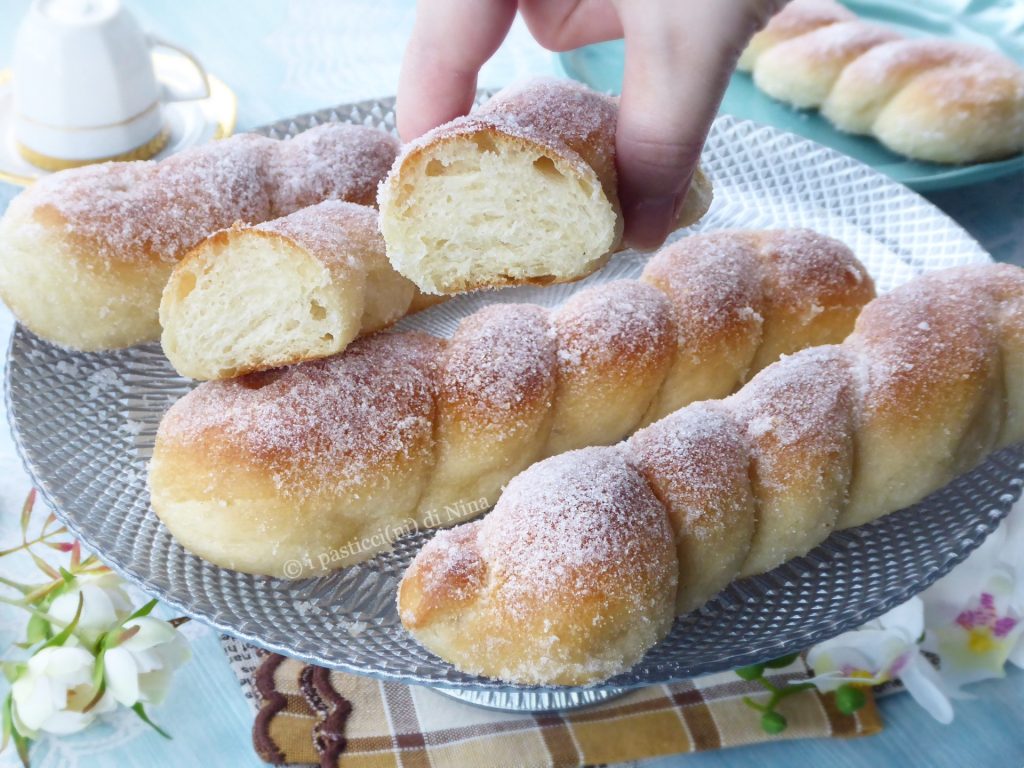 tresses sucrées ultra moelleuses brioche siciliennes au lait sans œufs i pasticcini di Nina