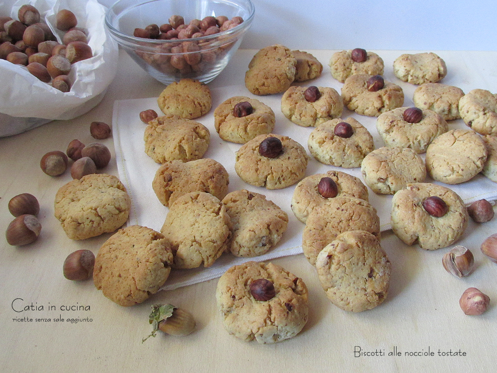 biscuits aux noisettes torréfiées