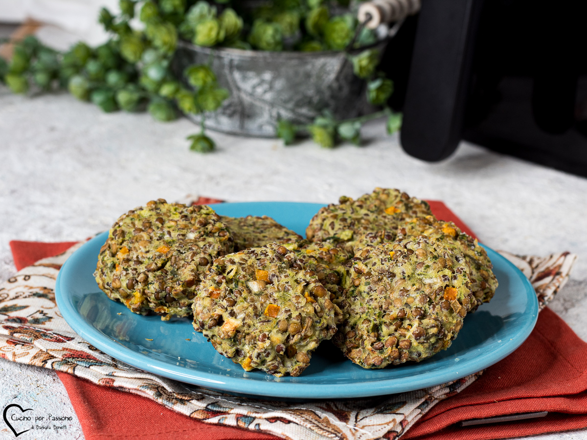 BOULETTES DE LENTILLES À LA FRITEUSE À AIR