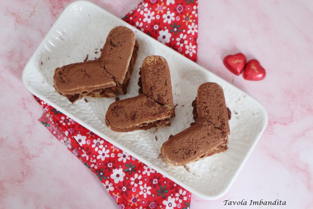Cœurs tiramisu
