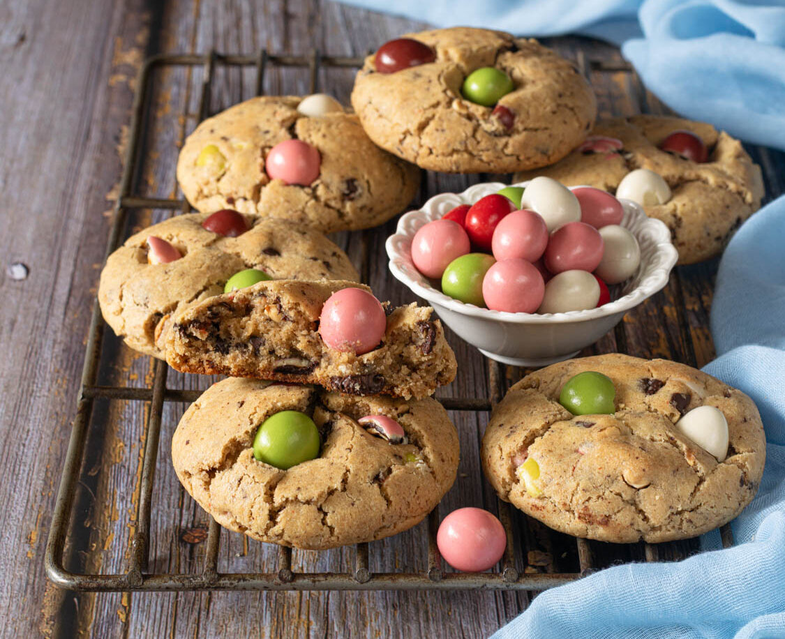 Cookies aux mini-œufs de Pâques