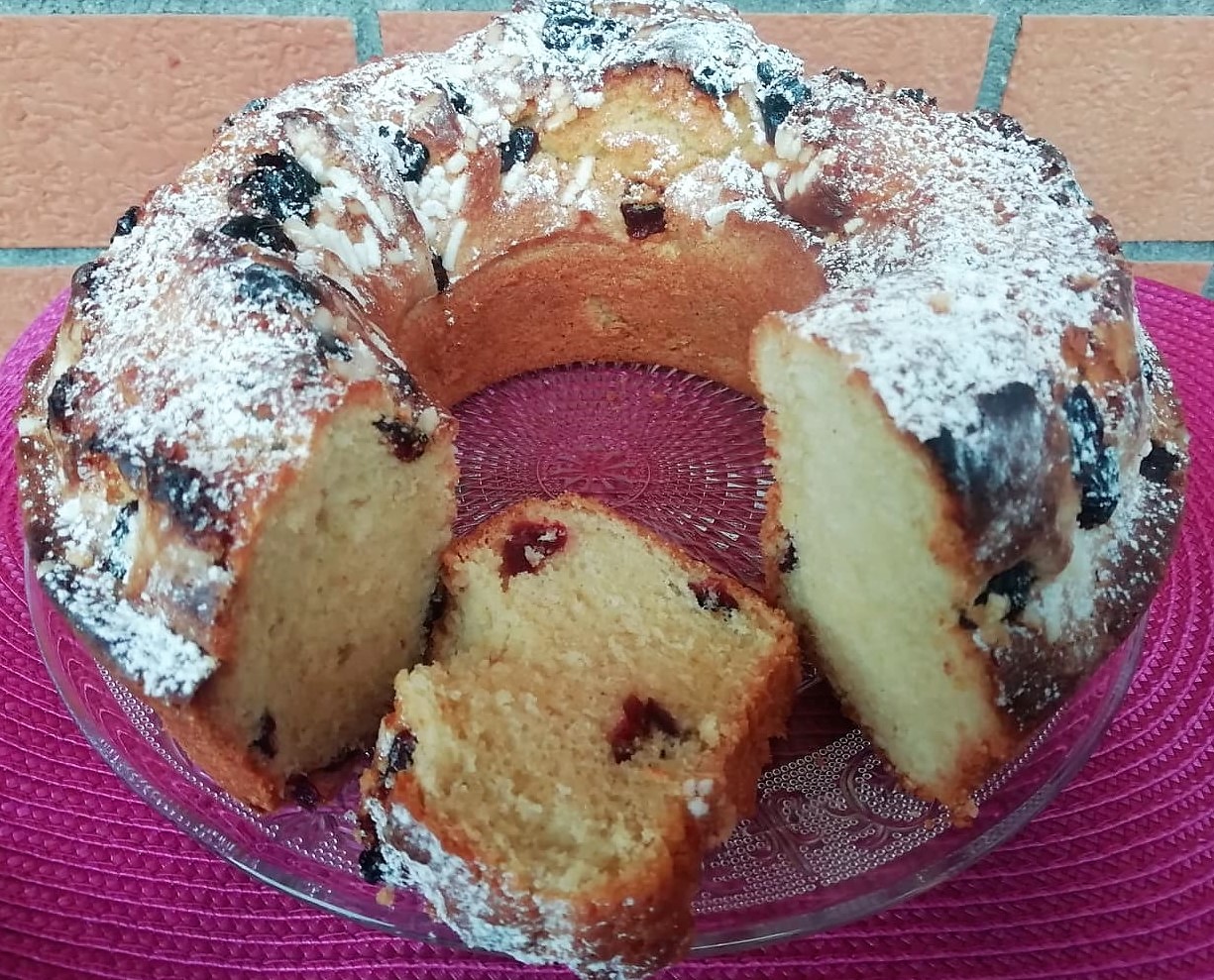CIAMBELLONE aux canneberges