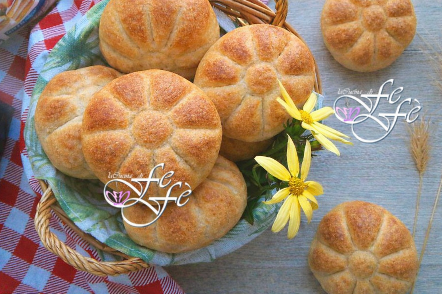 ROSETTES DE PAIN MAISON (Recette de base)