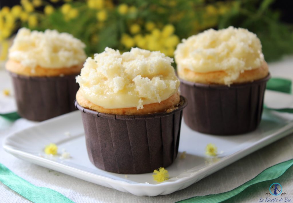 dessert ressemblant au gâteau mimosa