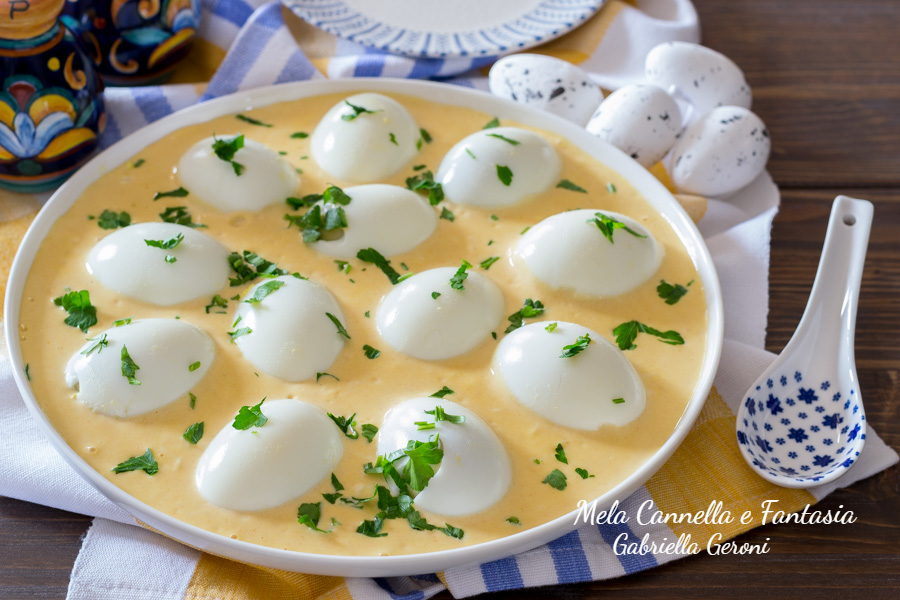 Oeufs durs en sauce cocktail sans crème pour apéritifs gourmands