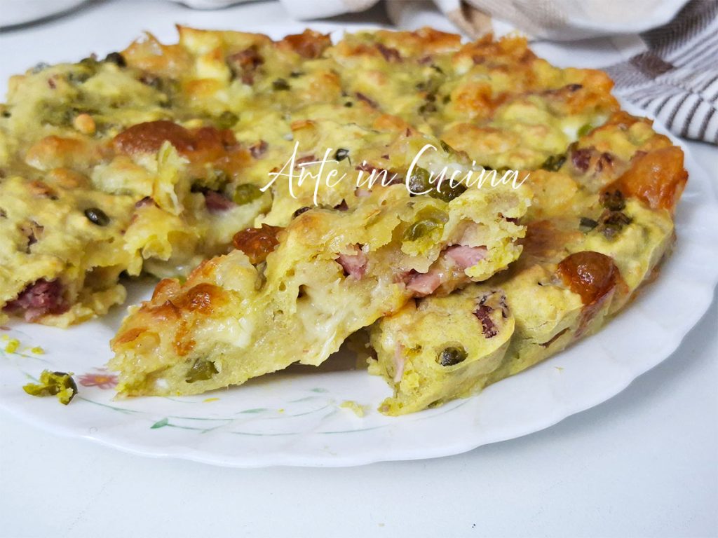 TARTE SALÉE DE PÂQUES — tarte rustique prête en quelques minutes