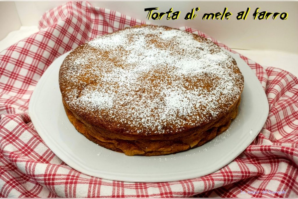Gâteau aux pommes à l'épeautre