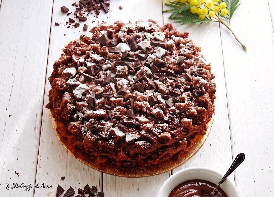 GÂTEAU MIMOSA AU CHOCOLAT