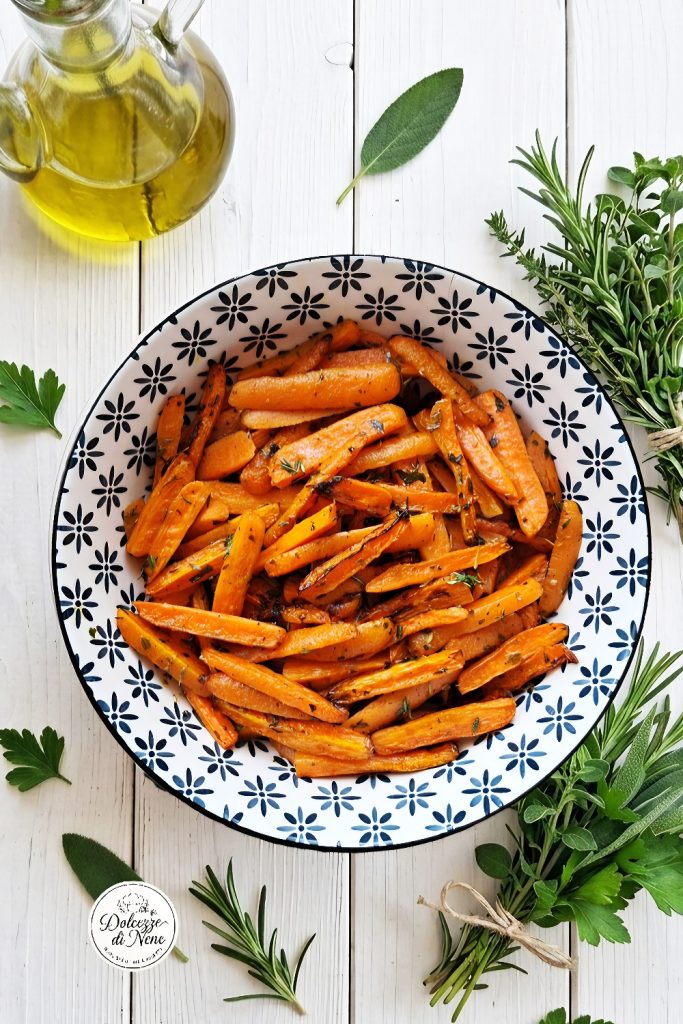 carottes en friteuse à air