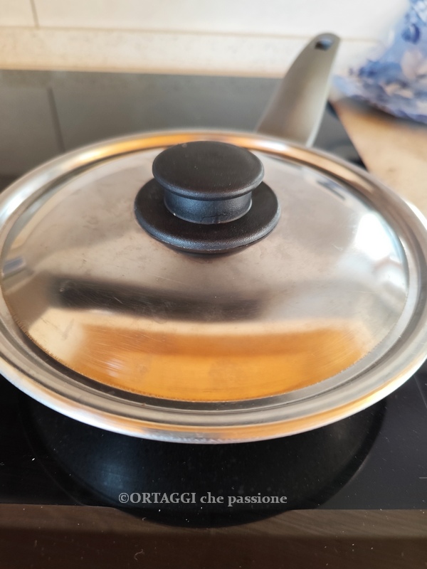 au besoin couvrir les légumes pendant la cuisson