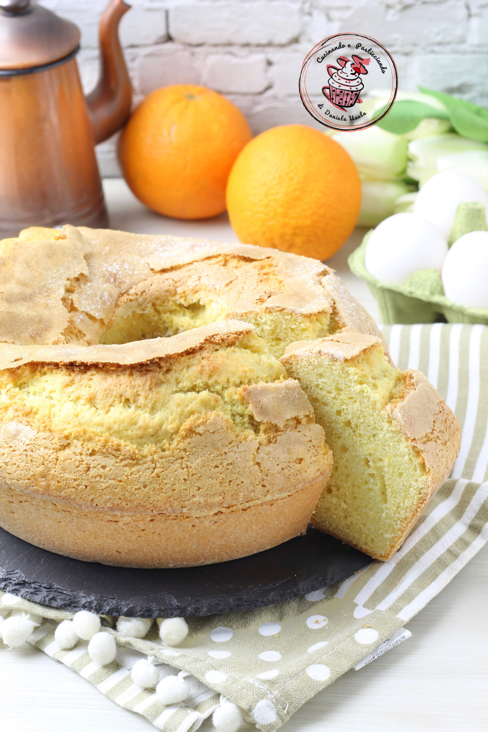 Ciambellone à l&rsquo;orange ultra moelleux au yaourt